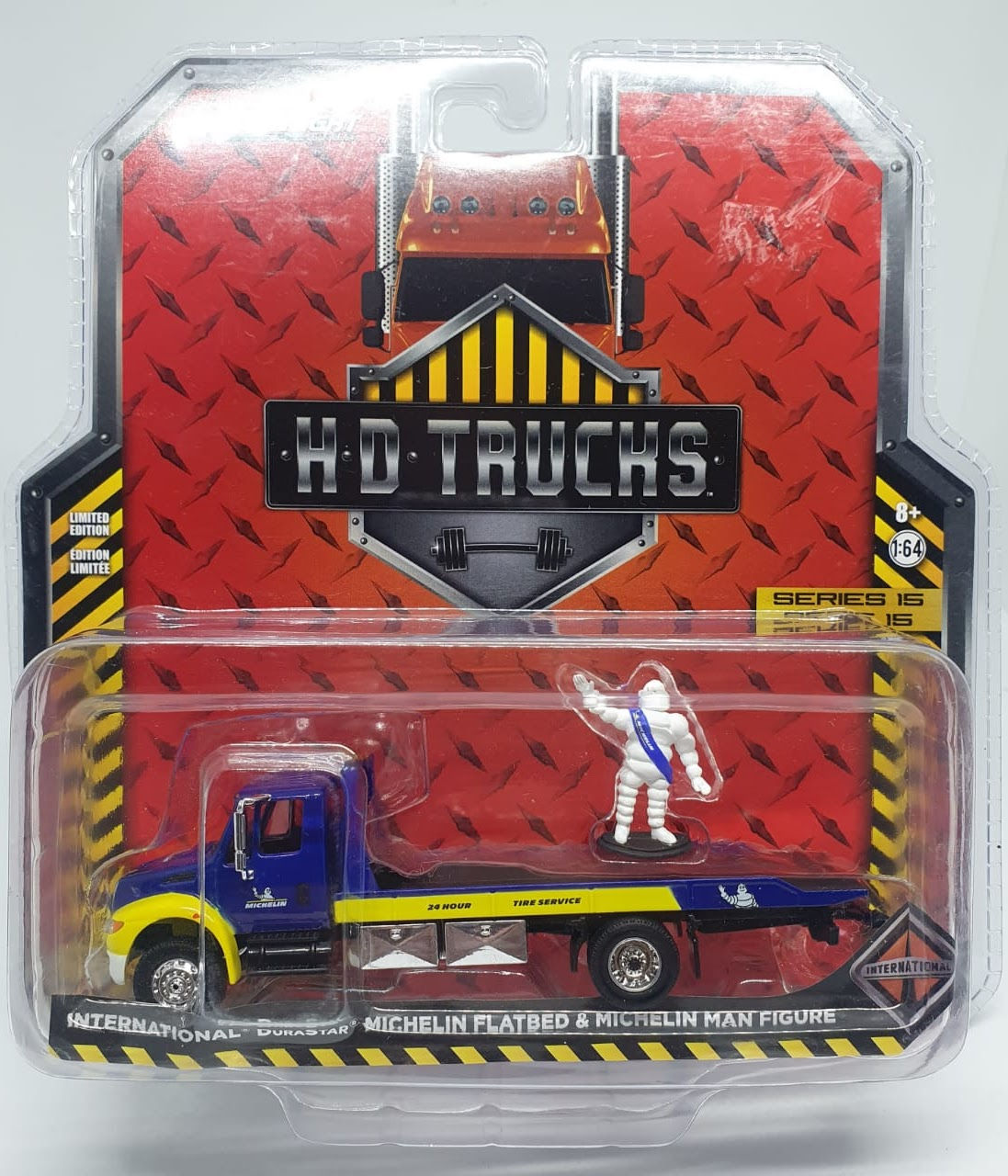 International DuraStar Michelin Flatbed & Michelin Man Figure