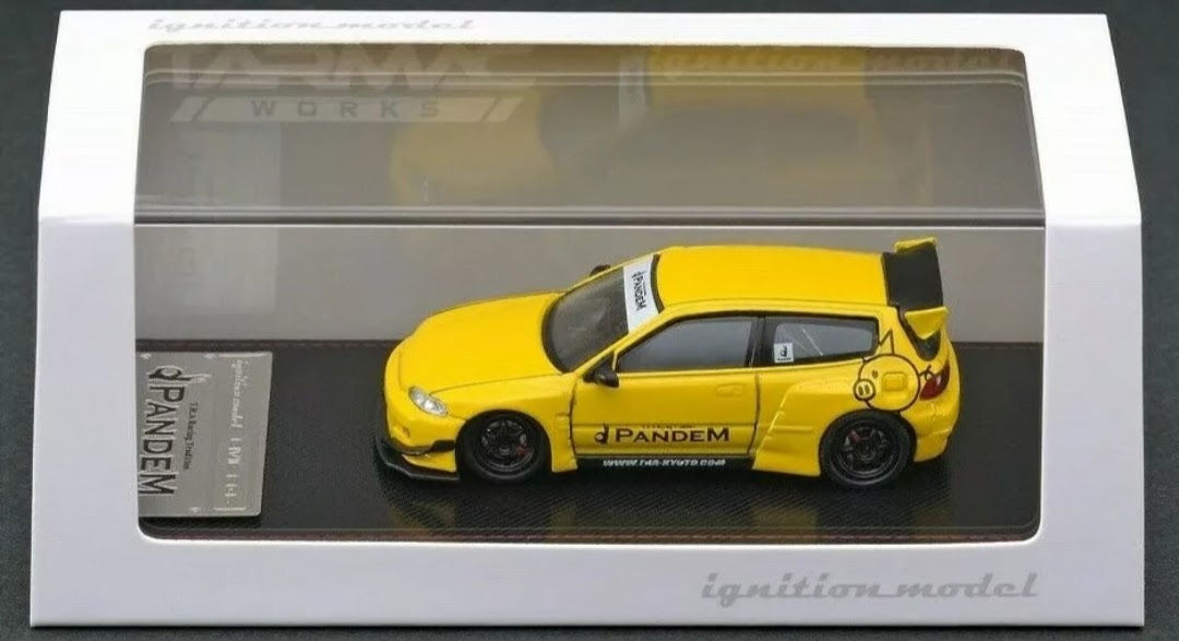 Pandem Civic ( EG6 ) White