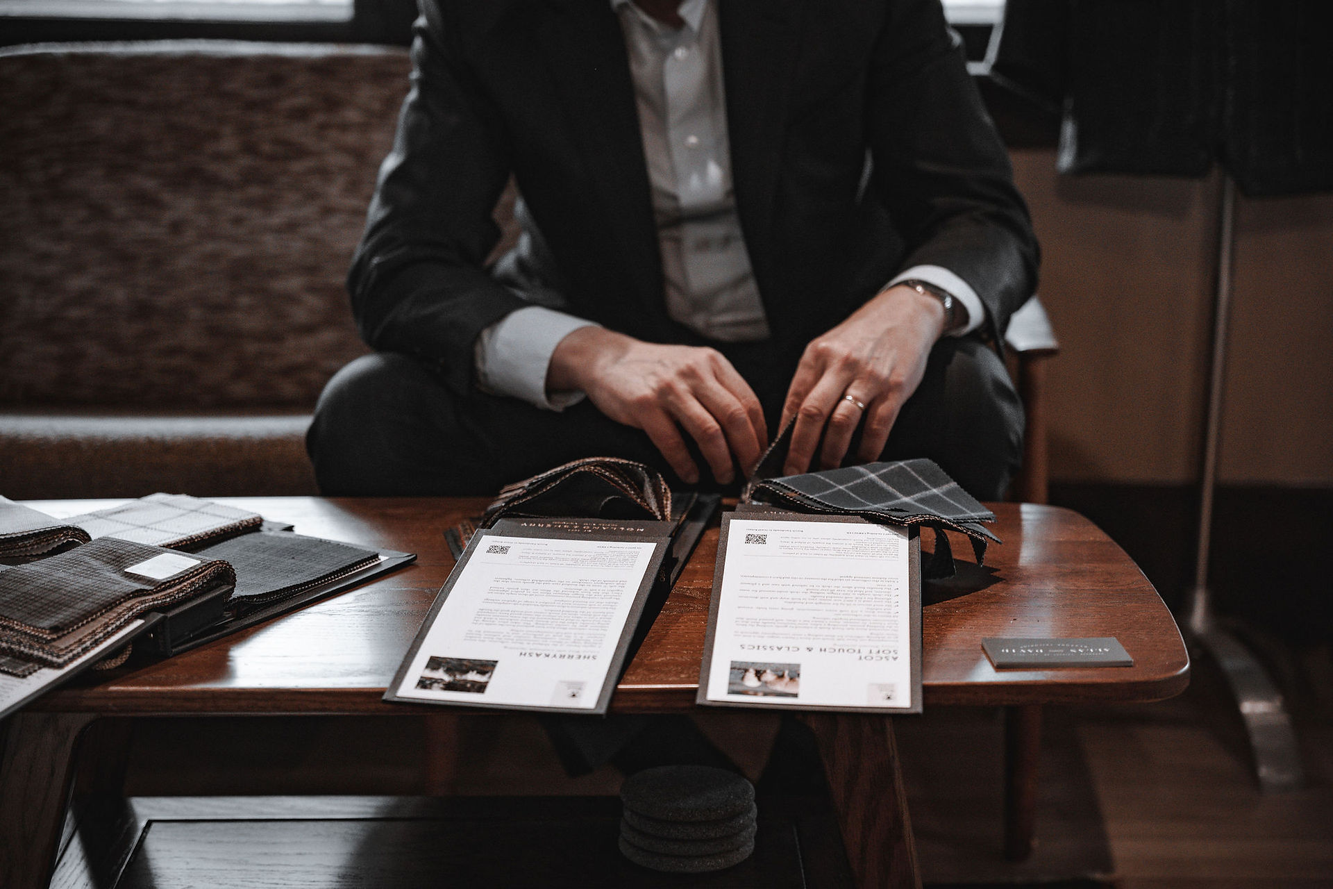 Custom Suiting Selection