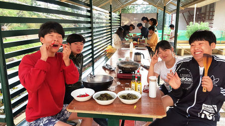 유니언국제학교 기숙사 글로벌 음식 경연대회
