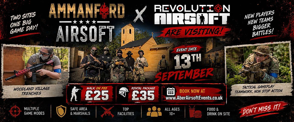 Ammanford Airsoft - 13th September