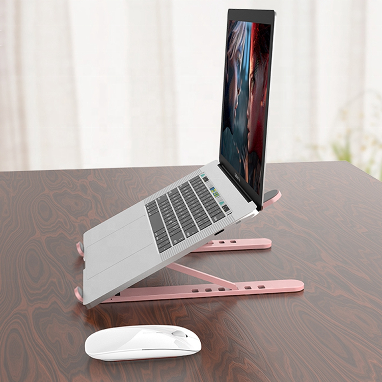 Thumbnail: 2020 Adjustable Desktop Laptop Folding Portable Stand Laptop Stands