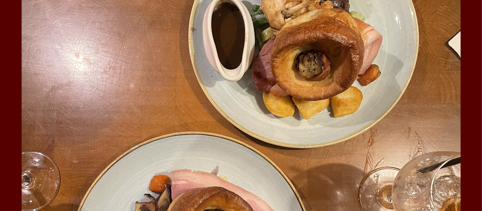 A proper Sunday roast at The Old Red Lion, Holmes Chapel, Cheshire