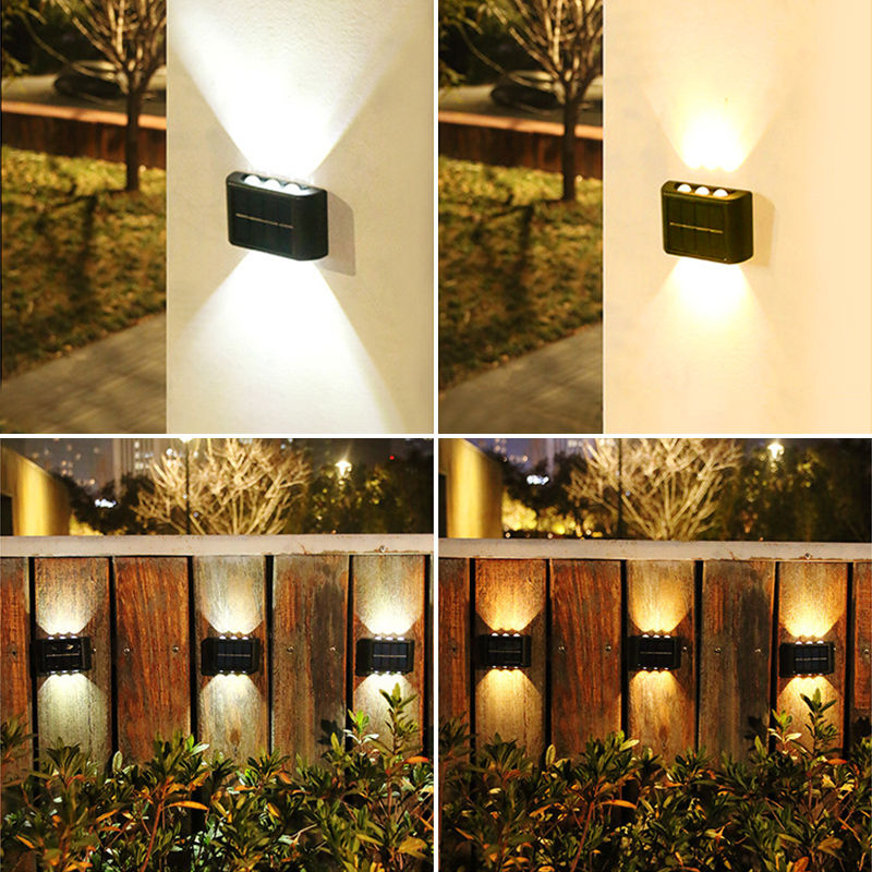 Miniatura: Lámpara Solar LED de 6 Luces - Iluminación Ambiental para Exterior, Control de