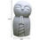 Miniatura: Estatua de Buda Baby Zen Garden, Figurilla de Monje para Decoración Exterior🧘‍♂