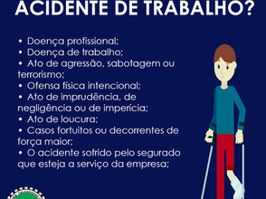 Você sabe o que é considerado Acidente de Trabalho?