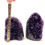 Thumbnail: Natural Amethyst Crystal Clusters Geode Healing Crystals