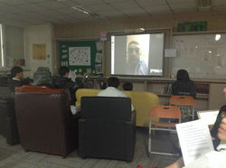 Skype interview with Mr. Calzada