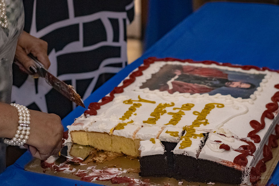 Celebrating Pastor's First anniversary