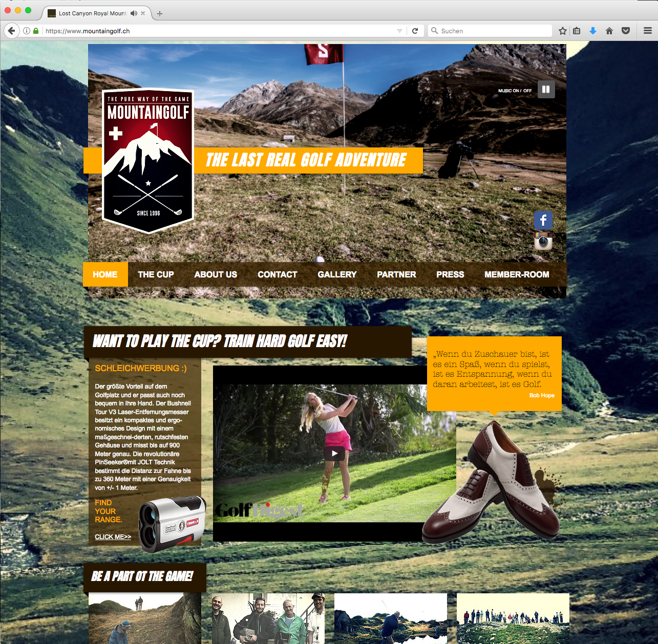 SWISS MOUNTAINGOLF