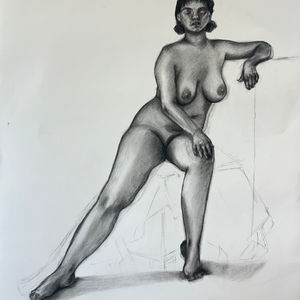 Charcoal Nude