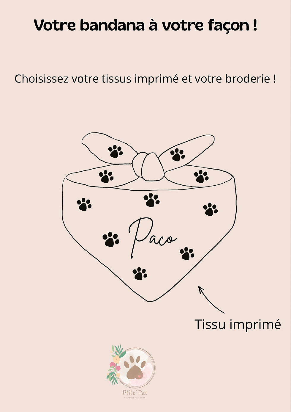 Miniature : Bandana Personnalisé