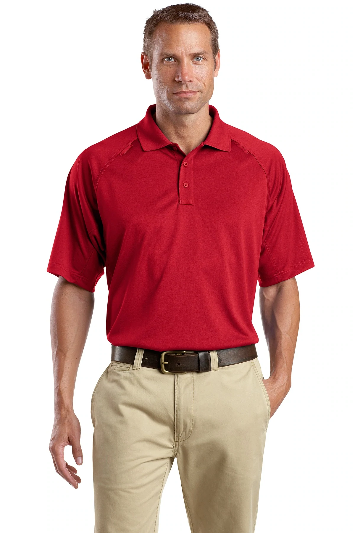 CS410 CornerStone Polo (Red)  EMS