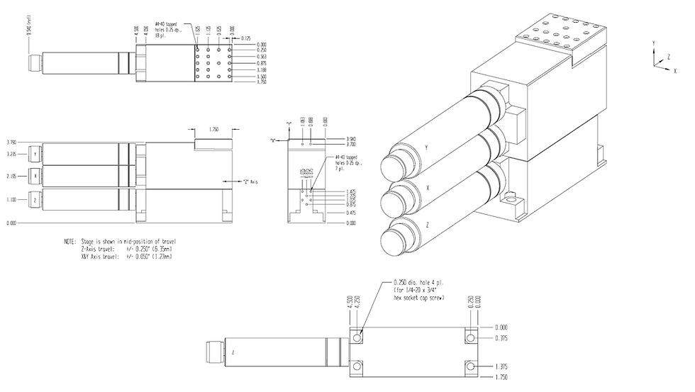 Thumbnail: I3005 XYZ Automated Positioner (XY/20nm Z/100nm)