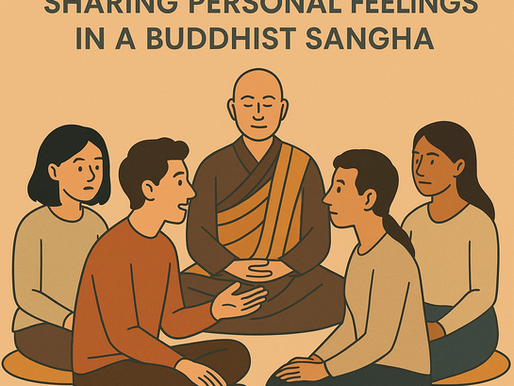 Buddhist Sangha and Personal Sharing: Navigating the Boundaries Between Spiritual Community and Therapeutic Practice