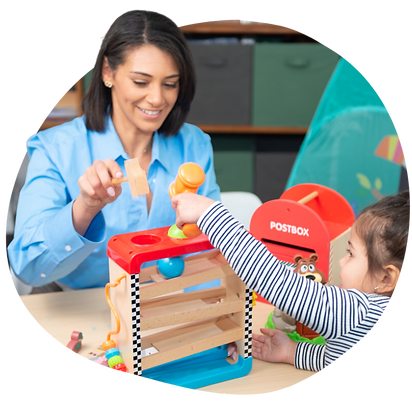 Child occupational therapy session - fine motor skills