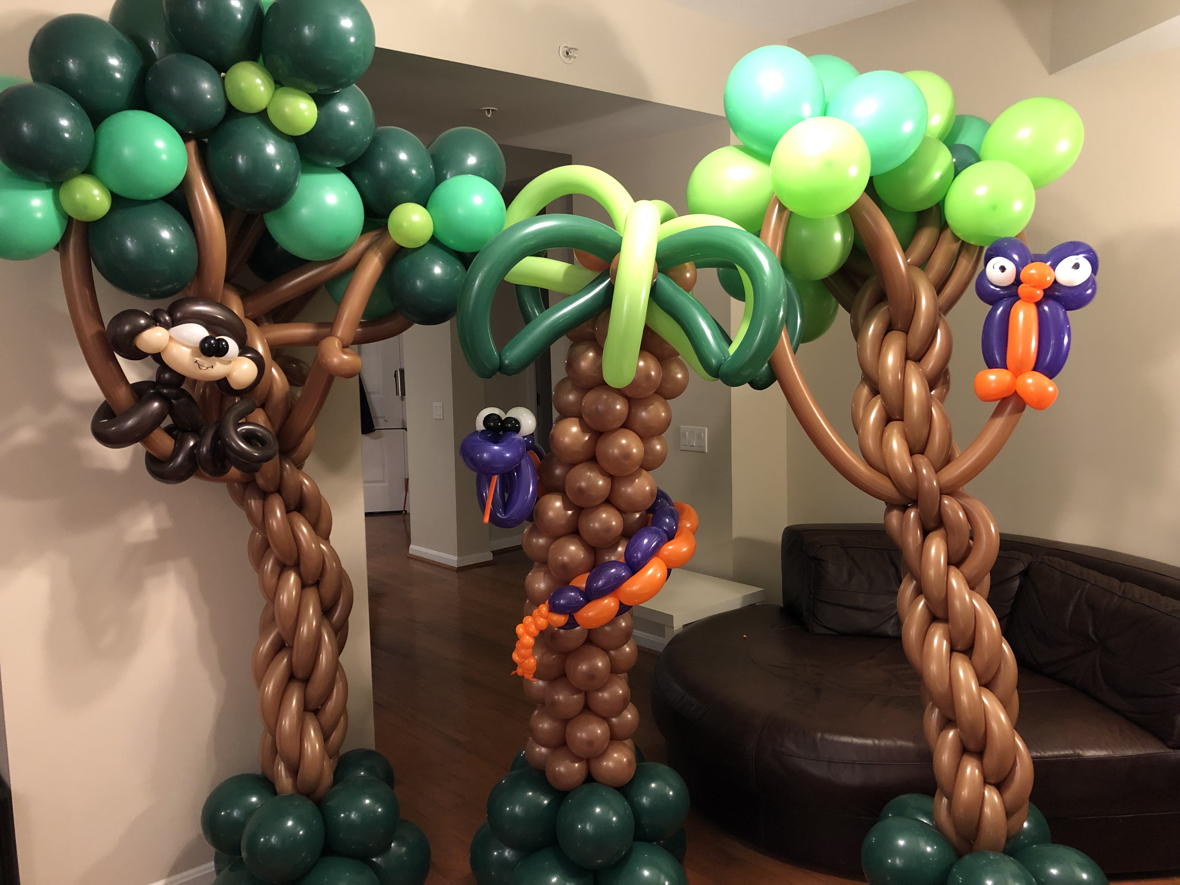 Jungle trees