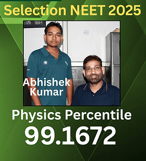 Abhishek NEET 2025 Selection