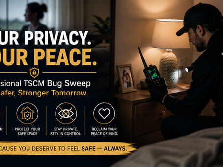 Reclaiming Your Privacy: How a Professional TSCM Bug Sweep Can Help After Domestic Violence
