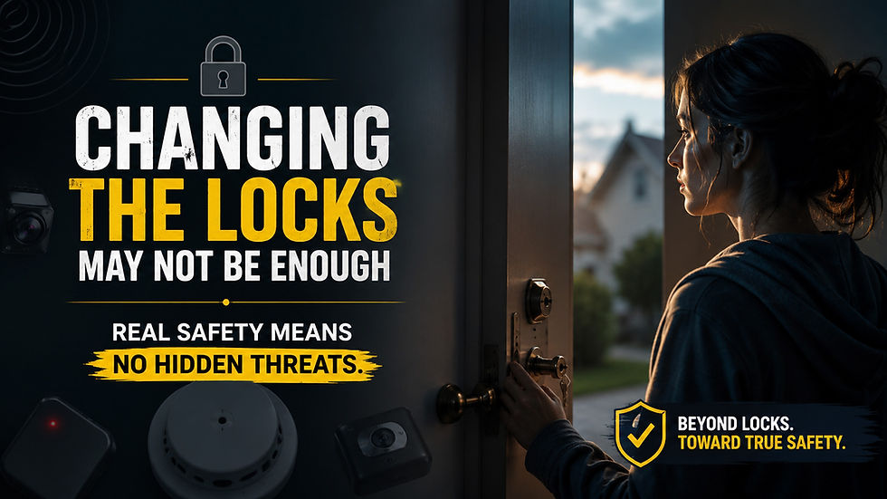 Why Changing the Locks May Not Be Enough After Leaving an Abusive Relationship