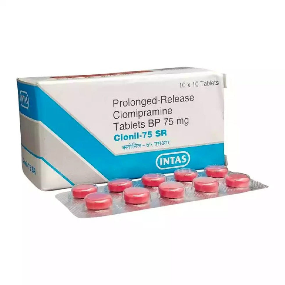 Clonil SR Tablet (Clomipramine) is a tricyclic antidepressant. It is used in adults to treat obsessive-Take Ivermectin™