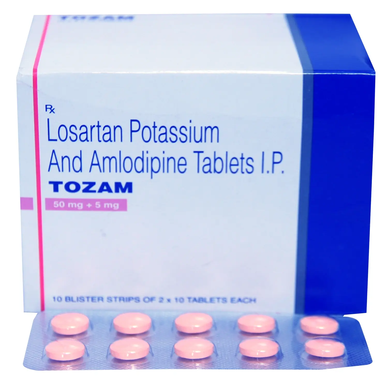 Tozam Tablet (Losartan/Amlodipine)