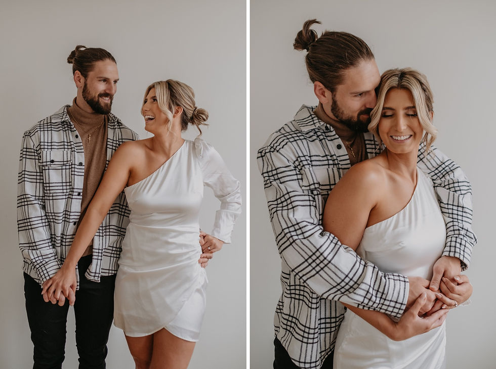 Documentary and lifestyle engagement photography by Nicole Leanne Photography.
