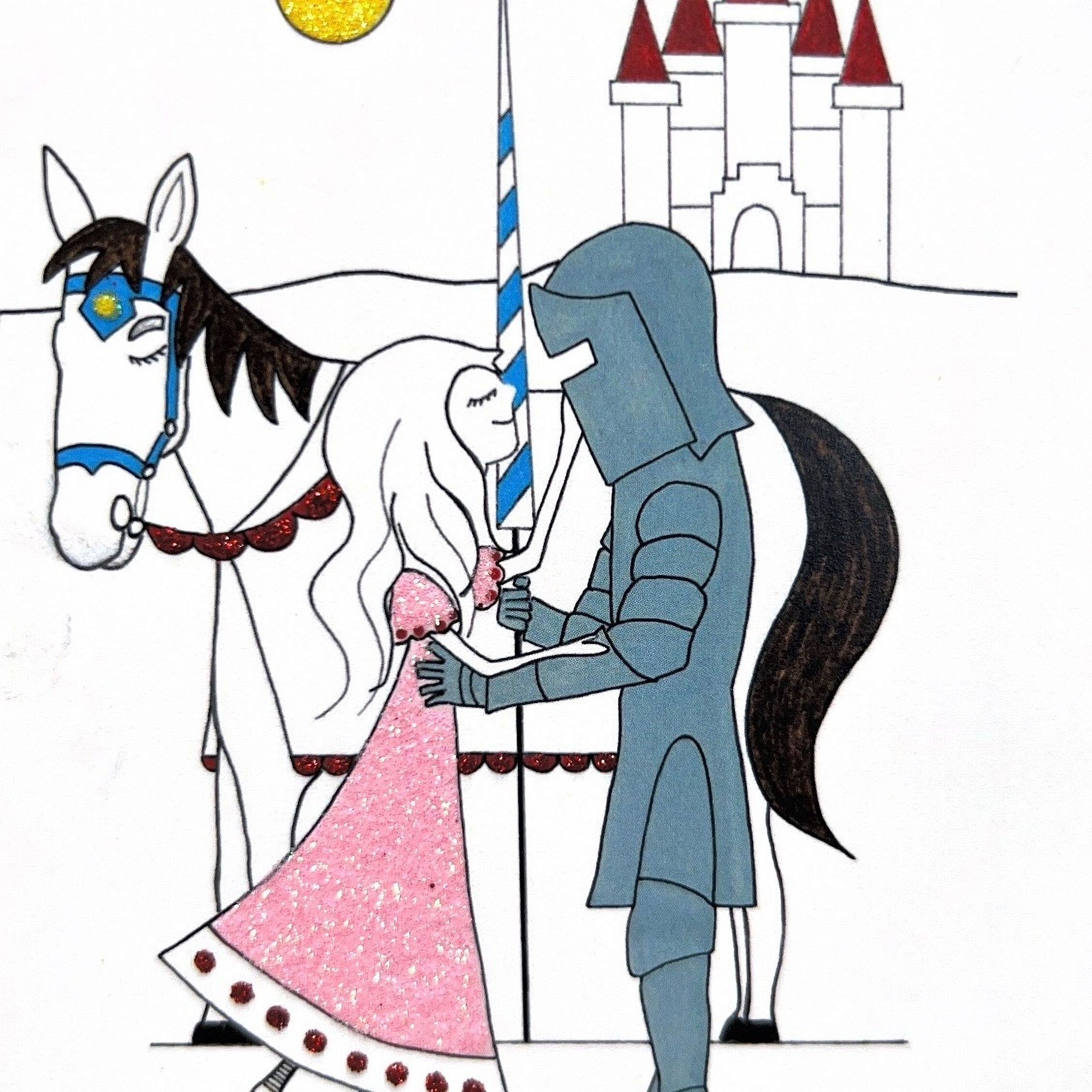 Princess with her Knight