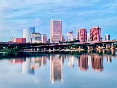 RVA Skyline View From The James