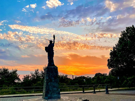 Fun Fact Friday: Did You Know This About The Mini Statue Of Liberty At Chimborazo Park?