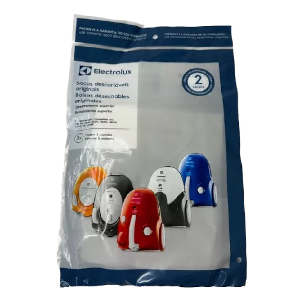 Miniatura: Kit C/3 Saco FILTROS  Modelo Neo, Listo Pet Lover ELECTROLUX A20810901 SBENE