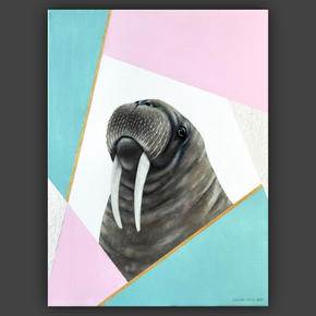 Portrait of a walrus