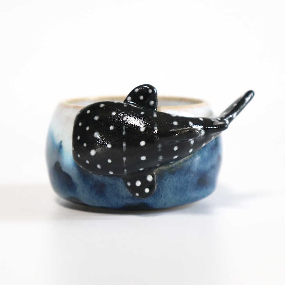 Thumbnail: Ceramic Whale Shark Bowl
