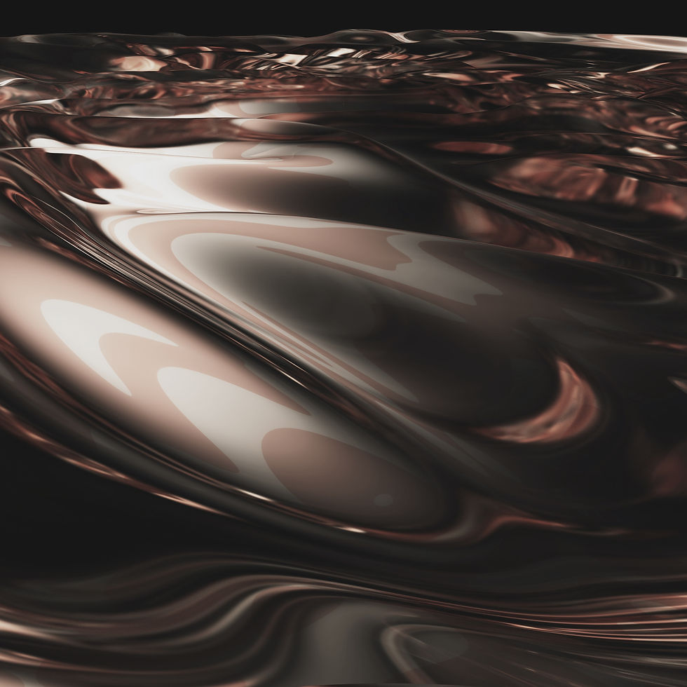Abstract Metallic Waves