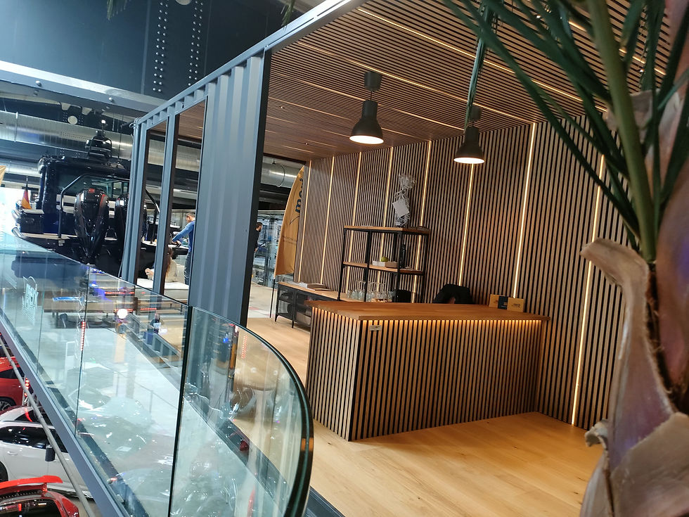 Container Umbau Motorworld