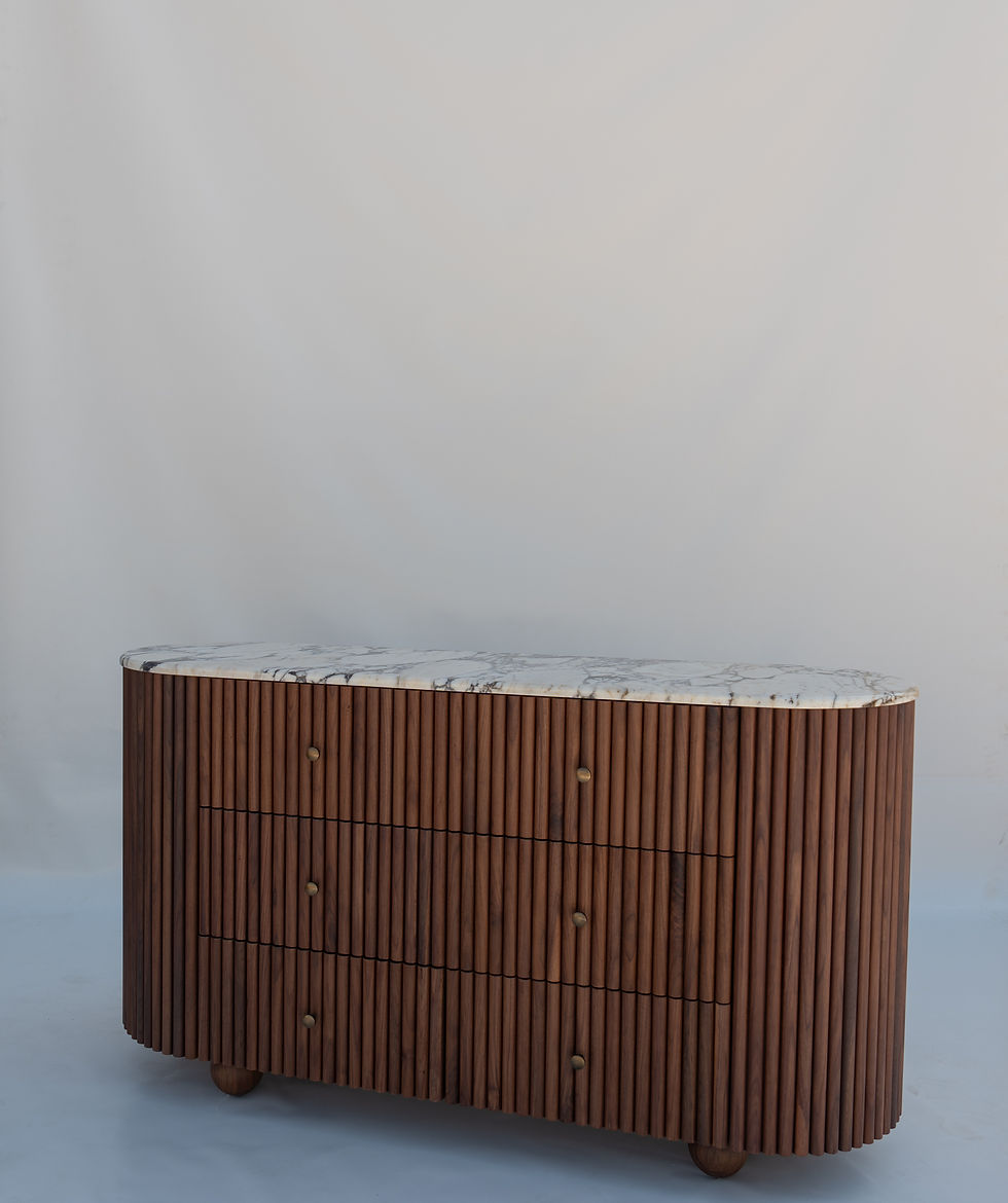 Thumbnail: walnut dresser chest of drawers in dubai