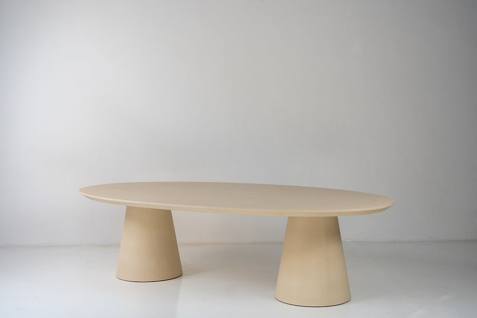 Thumbnail: Nesso Micro Cement Dining Table in Dubai
