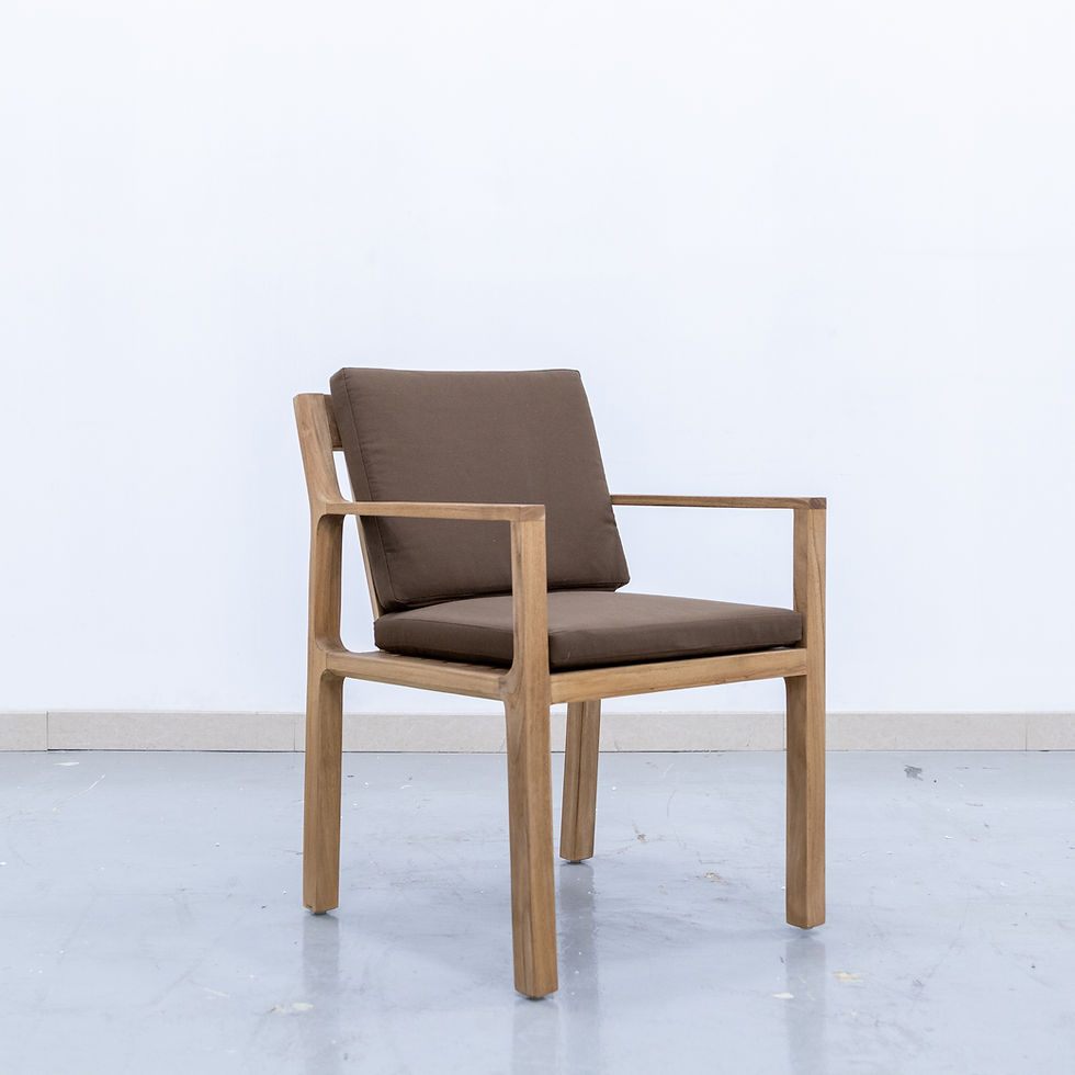 Thumbnail: Crete Teak Dining Chair in Dubai