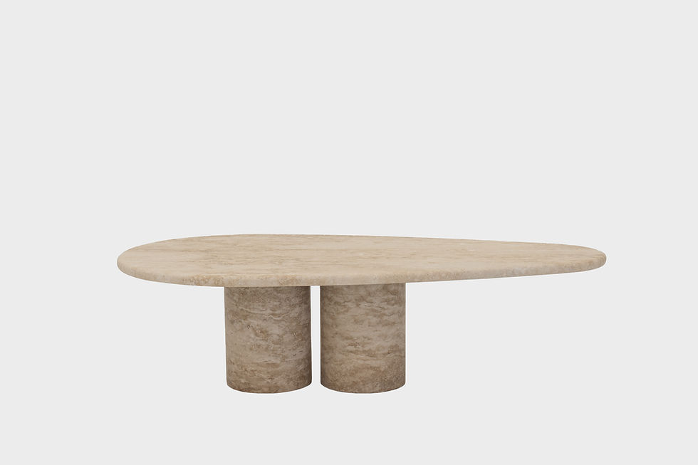 Thumbnail: Arles Travertine Coffee Table Dubai