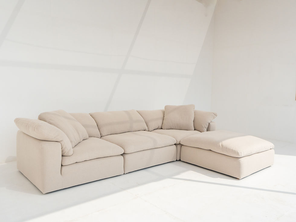 Thumbnail: Cloud feather & Linen sofa in dubai