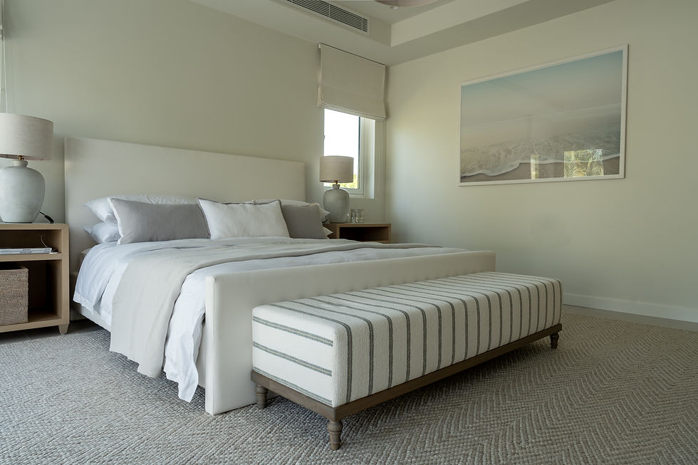 Thumbnail: Oak Base Upholstered Bench in Dubai