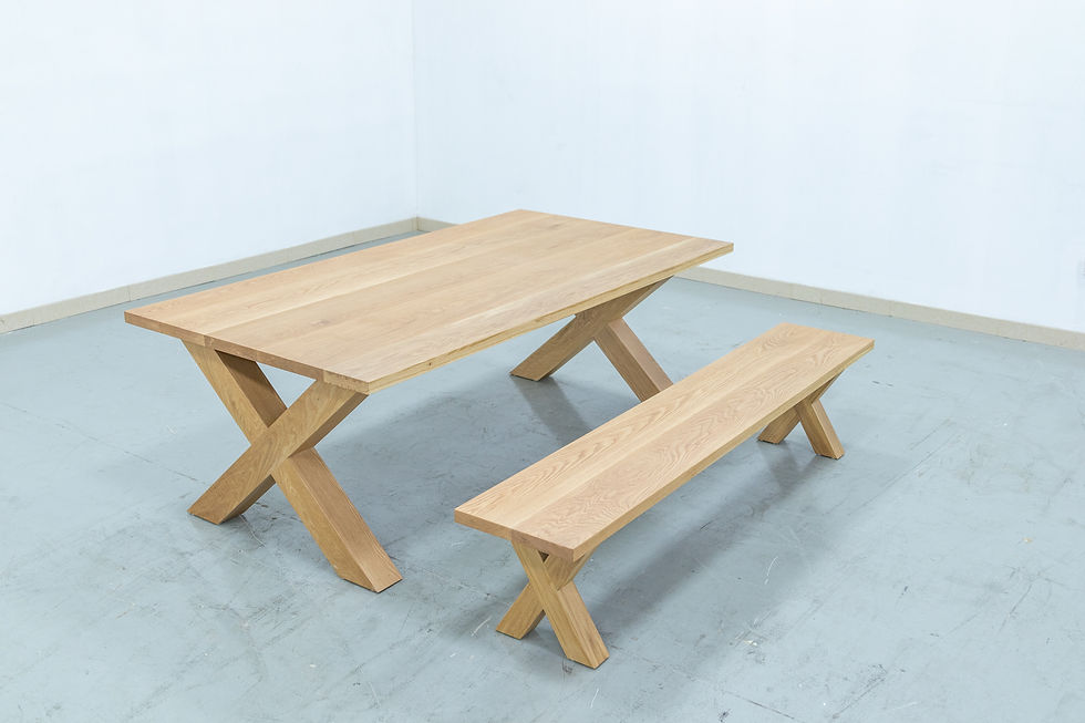 Thumbnail: Oak Extendable Dining Table