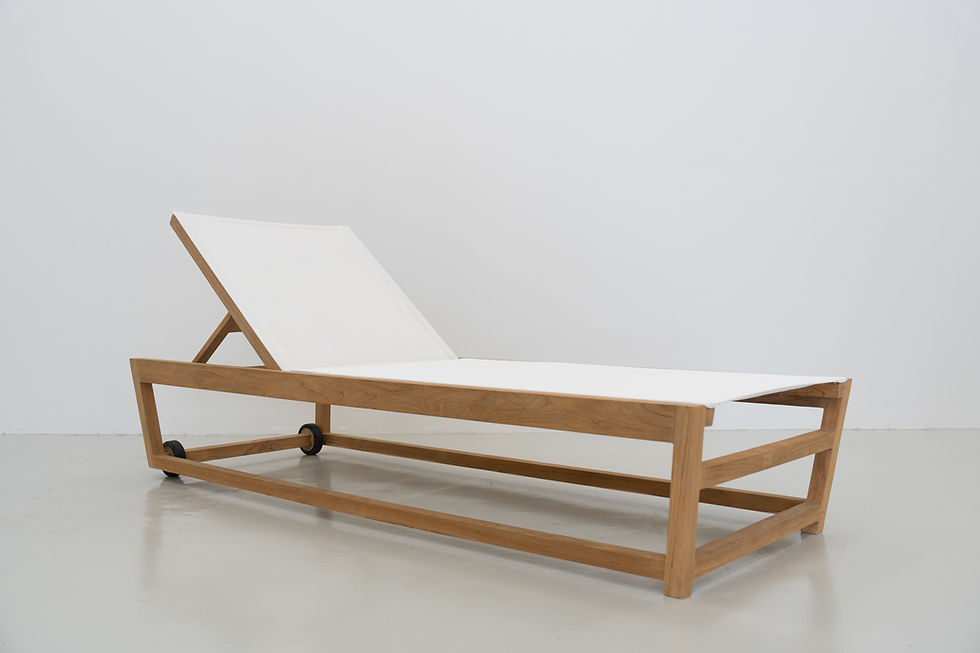 Thumbnail: Seville Teak Sun Lounger