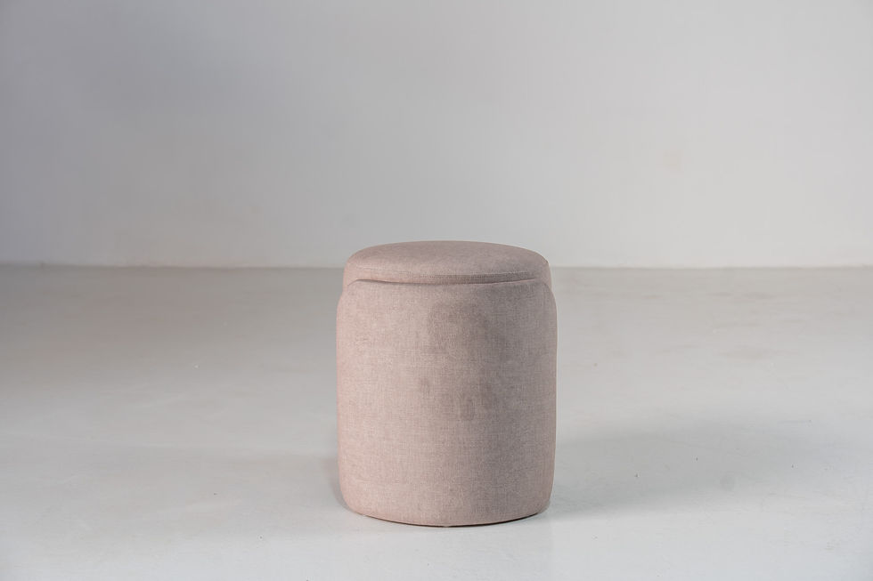 Thumbnail: Column Upholstered Stool in Dubai
