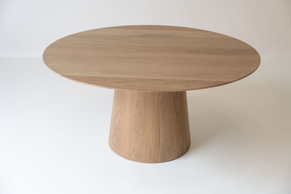 Thumbnail: Parker Round Oak Dining Table in Dubai
