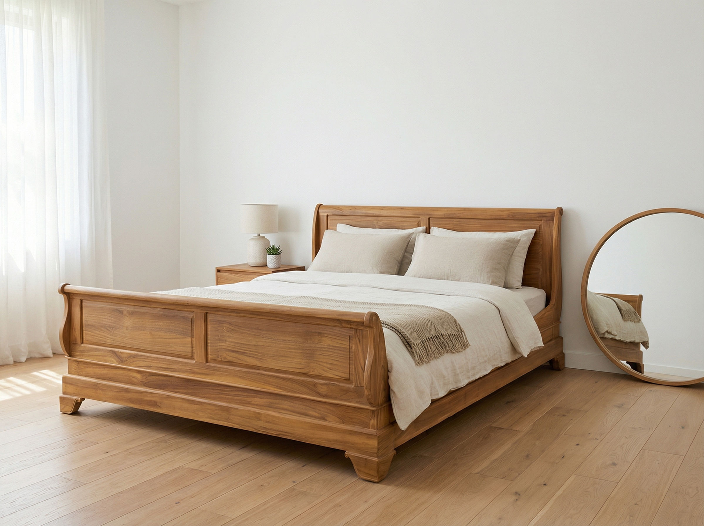 Sleigh Bed in Dubai