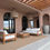 Thumbnail: Contemporary Teak 3 Seater Sofa