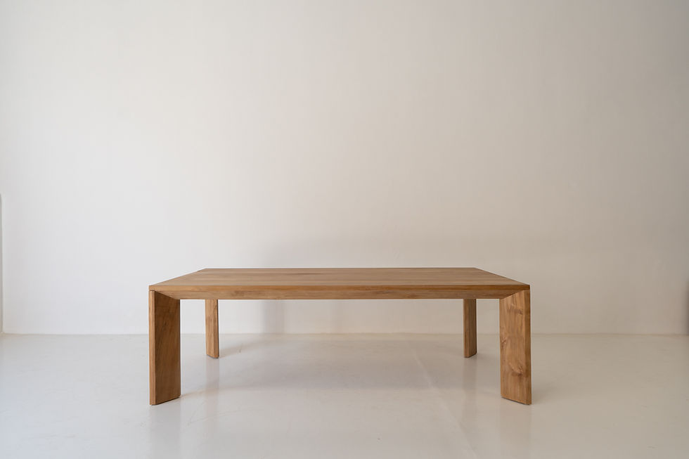 Thumbnail: Verona Teak Outdoor Dining Table in Dubai