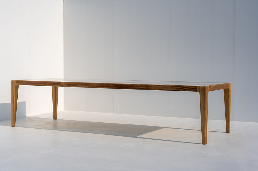 Thumbnail: Tuscany Outdoor Marble Dining Table