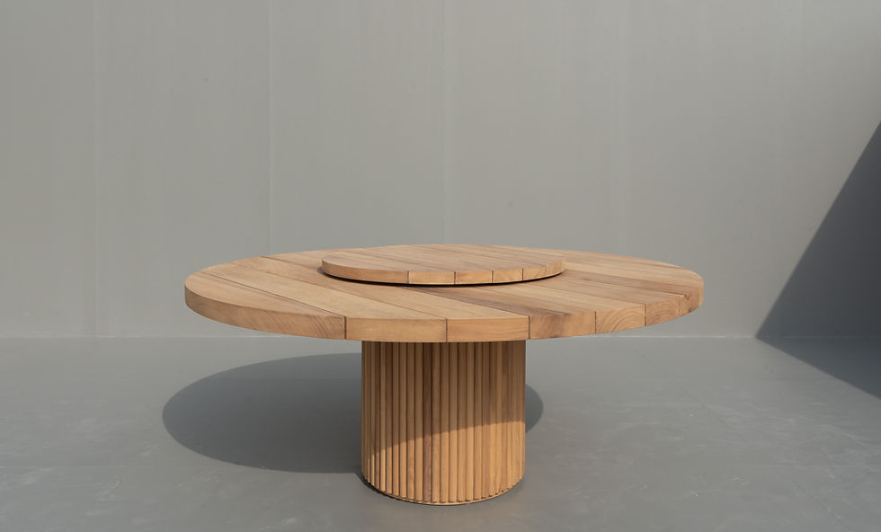 Thumbnail: Monterra Lazy Susan Dining Table